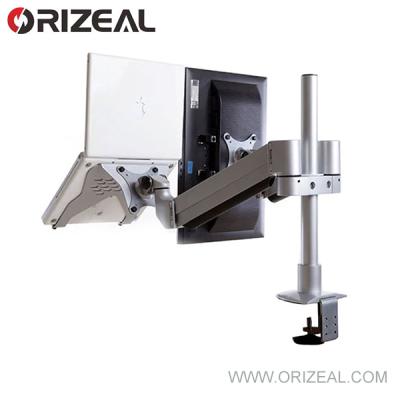 China Aluminum Casting New Design Computer Screen Monitor Aluminum Arm OMM110A Dual for sale