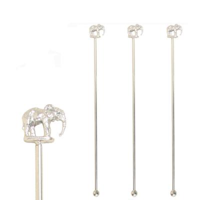 China Viable Lowest Whole Network Novelty Stainless Steel Coffee Stirrer Stick for sale