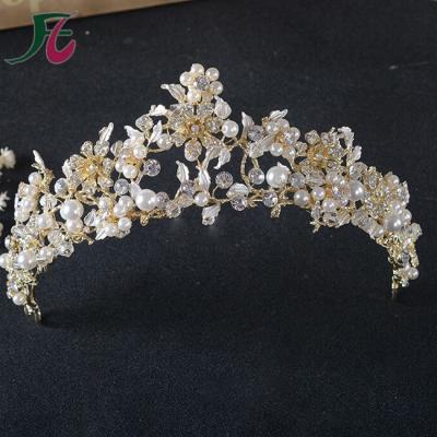 China Rhinestone Wedding Tiara Crown Jewelry New Bridal Crown DIY Hair Accessory For Wedding Decoration for sale