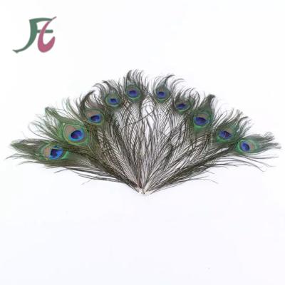 China Good Quality Handwork Peacock Feather Artificial Natural Feathers For Big Peacock Feather Wedding Decoration for sale