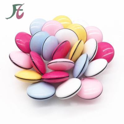 China Drag Charm Ladies Accessories Shoes Colorful Macaroon Shaped Shoes Accessories Flower for sale