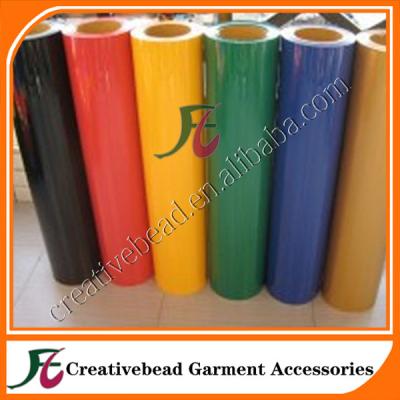 China Apparel 0.5*25 Meter T-shirt Heat Transfer PU Vinyl For Cutter Press for sale