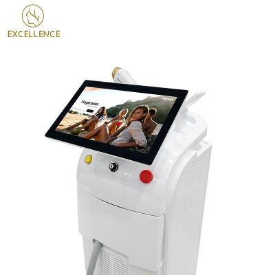 China Whitening Big Power Diode 808 Laser Hair Removal Wavelength 600W Diode Laser Hair Removal 40 Million Shots for sale