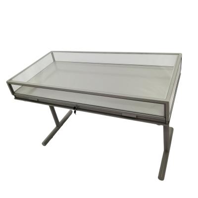 China Super Mall UK Museum Display Case With Concealed Sliding System For Drawer for sale