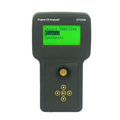 China Works with all diesel or gas engines engine oil tester, OTO350 Oil Quality Detector ABS Engine Oil Analyzer LED Display Rechargeable for Gasoline Engine diesel for sale