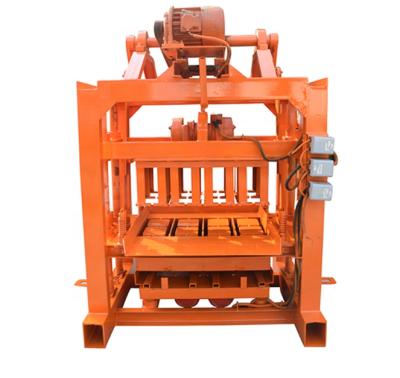 China Building Material Shops Hydraulic Shape Concrete Brick Block Making Machine With Different Molds For Sale for sale