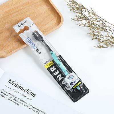 China Lightweight and Comfortable Handle OEM Toothbrush, High Quality Flexible Rubber Toothbrush for sale