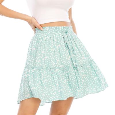 China Latest High Elastic Waistband Custom Made Short Skirts For Women Fashion Skirts for sale