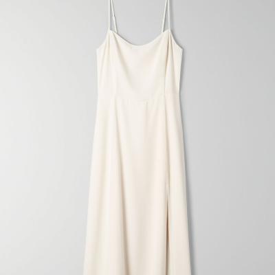 China Anti-Wrinkle Wilfred Destination Dress Sheer Mini Slip Dress for sale