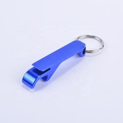 China Solid Aluminum Beer Pouch Bottle Opener Customized Viable Key Chain Bottle Opener Key Chain for sale