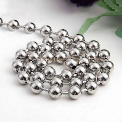 China Chain Necklace 316L 12mm Stainless Steel Ball Wholesale for sale