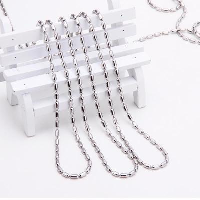 China Beautiful Stainless Steel Ball Bead Chain Necklace Jewelry 5.0mm for sale