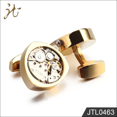 China Fashion Functional Hot Selling Watch Movement Functional Cufflinks For Gift for sale