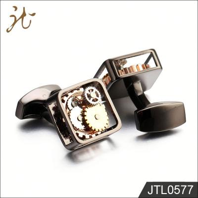 China High End Custom Unique Watch Brand Copper Cufflinks for sale