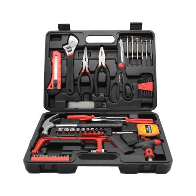 China Household Basic Tools Collected In Suitcase 60pcs Portable High Quality Household Tool Professional Tool Kit for sale