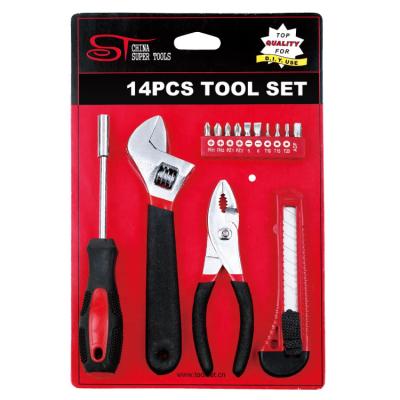 China 14pcs DIY Household Tool Kit Tool Kit, Household Blister Packed Tool Kit for sale