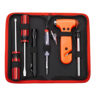 China Car Emergency Suvival Tool Bag 7pcs Mini Emergency Auto Tool Bag, Car Repair Tool Kit for sale