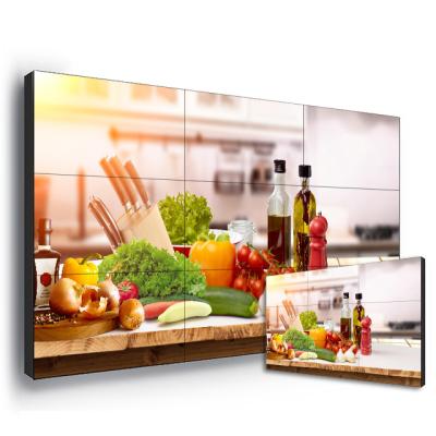 China Indoor Large Screen Smart Video Wall 55 Inch Multimedia TV Wall LCD Video Wall For Traffic And Transportation for sale