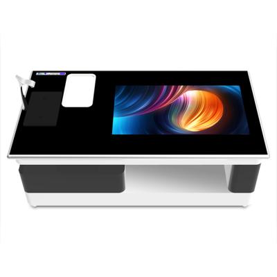 China Indoor LCD Smart Digital Interactive Monitor Prices Multi Touch Screen Coffee Table With Touch Panel for sale