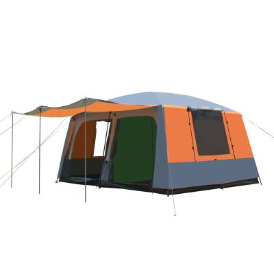 China Diagonal Bracing Type Self Propelled Automatic Pop Up Family Tent 8 People Large Outdoor Camping Tent for sale