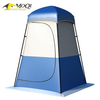 China Foldable Camouflage/Field Outdoor Camping Game Portable Privacy Shower Blue Toilet Fishing Tent Bathing Tent for sale