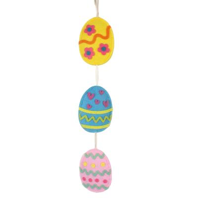 China Felt Easter Home Decoration Felt Bunny/Eggs Garland for sale