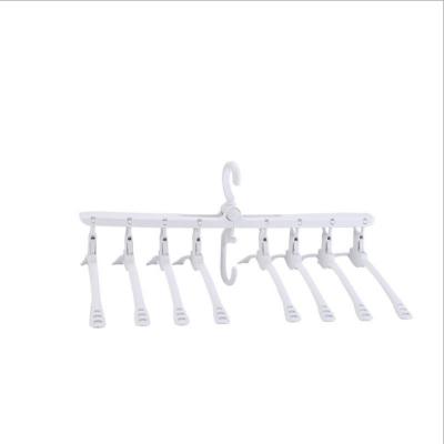 China New design 8-in-1 multifunctional magic plastic hanger for space saving for sale