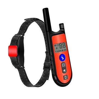 China Sustainable Factory Customize Newest Rechargeable Remote Control Dog Training Collar 1640ft Dog Training Equipment for sale