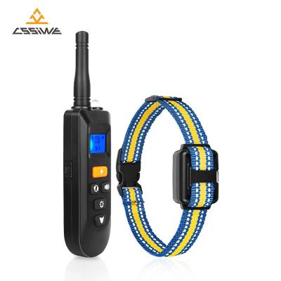 China Factory Wholesale Amazon Viable Success Waterproof 3280ft Remote Dog Training Collar No Bark Collar Dog Shock Collar for sale