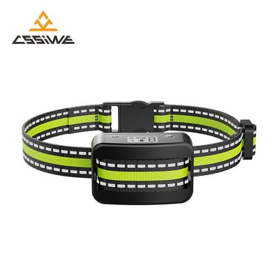 China Patent Viable Wholesale Design Factory Automatic Vibration No Bark Collar Led Display Dog No Bark Collar Shock for sale