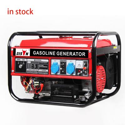 China Wholesale 3kw 3.5kw 3.5 kw 110v 220v 230v electric portable petrol benzin generator 20000set/Month for sale