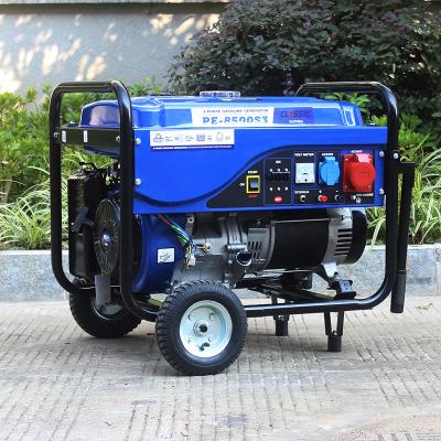 China MATCHUP Three Phase 220 Volt 220V 7000 Watts 7Kw Electricity Power Gasoline Generators 20000set/Month for sale