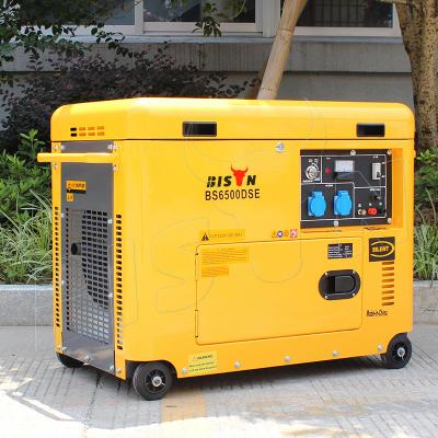 China MATCHUP Portable 5Kva 5Kw Diesel Power Sound Proof Air Cooled Generator Set 20000set/Month for sale