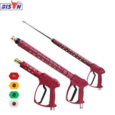 China / Bison Commercial Electric High Pressure Washer Car Washing Replacement Spray Wand and Gun Kit for sale