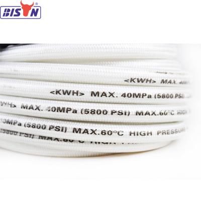 China Bison PHW01-10 6M 8M 10M 15M 20M High Pressure Water Cleaning Hose Pipe 16Mpa Pressure Washer Hose For Car Cleaning PHW01-10 for sale