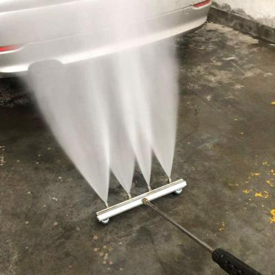 China Hotels Bison 4 Spray Nozzle Car Bottom Wash Water Bottom Chassis Undercarriage Cleaner with Gun for sale