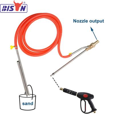 China Hotels 18FT Sand Blasting Kit 4000PSI with M22 male thread for sale