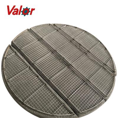 China Building Material Stores Braided Stainless Steel Wire Demister Pad For Oil And Air Separation for sale