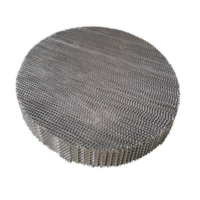 China High Transfer Efficiency Good Quality Metal Stainless Steel Cooling Tower Structured Packaging For Sale for sale