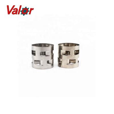 China Corrosion and Rust Resistance Uniform Gas and Liquid Touch Packing Metal Factor Coffin Ring Tower Random Packing Stainless Steel for sale