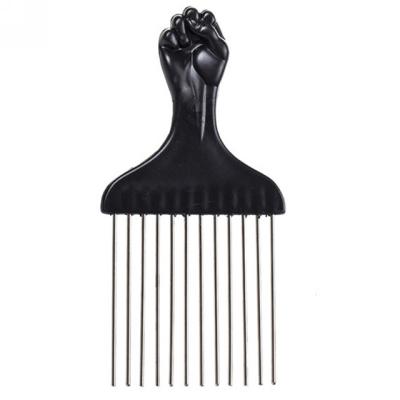 China Wholesale Cheap Plastic Professional Wide Tooth Steel Needle Shaping Comb Middle Hair Brush for sale