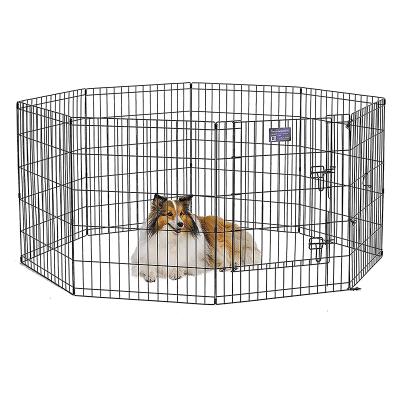 China Foldable Pet Breathable Products Metal Exercise Pen and Pet Playpen for sale