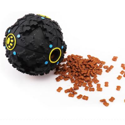 China Sustainable IQ Treat Interactive Food Dog Ball Dispensing Toy for sale