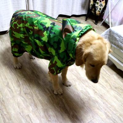 China Durable Water Resistance Dog Rain Coat Waterproof Raincoat For Large Dog for sale