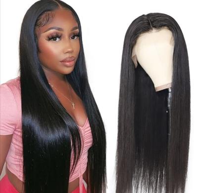 China Wholesale Cheap Human Virgin Human Hair Lace Wigs Silky Straight Front Closure Body Wave Full Wave Brazilian Cuticle Cuticle Aligned Lace Closure Hair Wig for sale