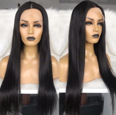 China Silky Straight Brazilian Virgin Human Hair Full Lace Front Human Hair Curly Deep Wave Wig,Hd Transparent Hair Frontal Wigs For Black Women for sale