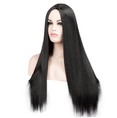 China Wholesale Unprocessed Hd Full Lace Pulled Straight Double Wigs Bone Straight Hair Wig Long With Baby Hair for sale