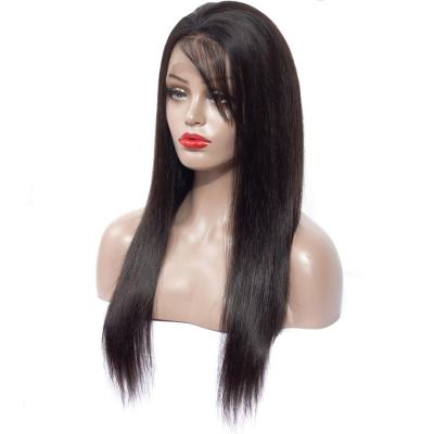 China Hd Straight Full Lace Wig, Cuticle Aligned Raw Indian Virgin Hair Wig, 100% Unprocessed Hair Full Lace Wig for sale