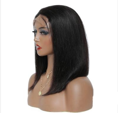 China Full Lace Human Hair Wig HD Full Lace Wigs 130% 150% 180% HD Full Lace Wig Brazilian Straight Transparent Frontal Virgin Hair Wholesale for sale