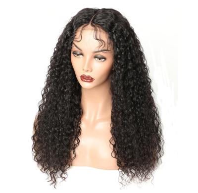 China Wholesale 150 Density HD Density Straight Lace Front Wig Deep Wave Virgin Hair Closure Human Hair Wigs for sale